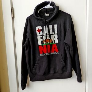Men's Size M - California Republic Sweatshirt in Black